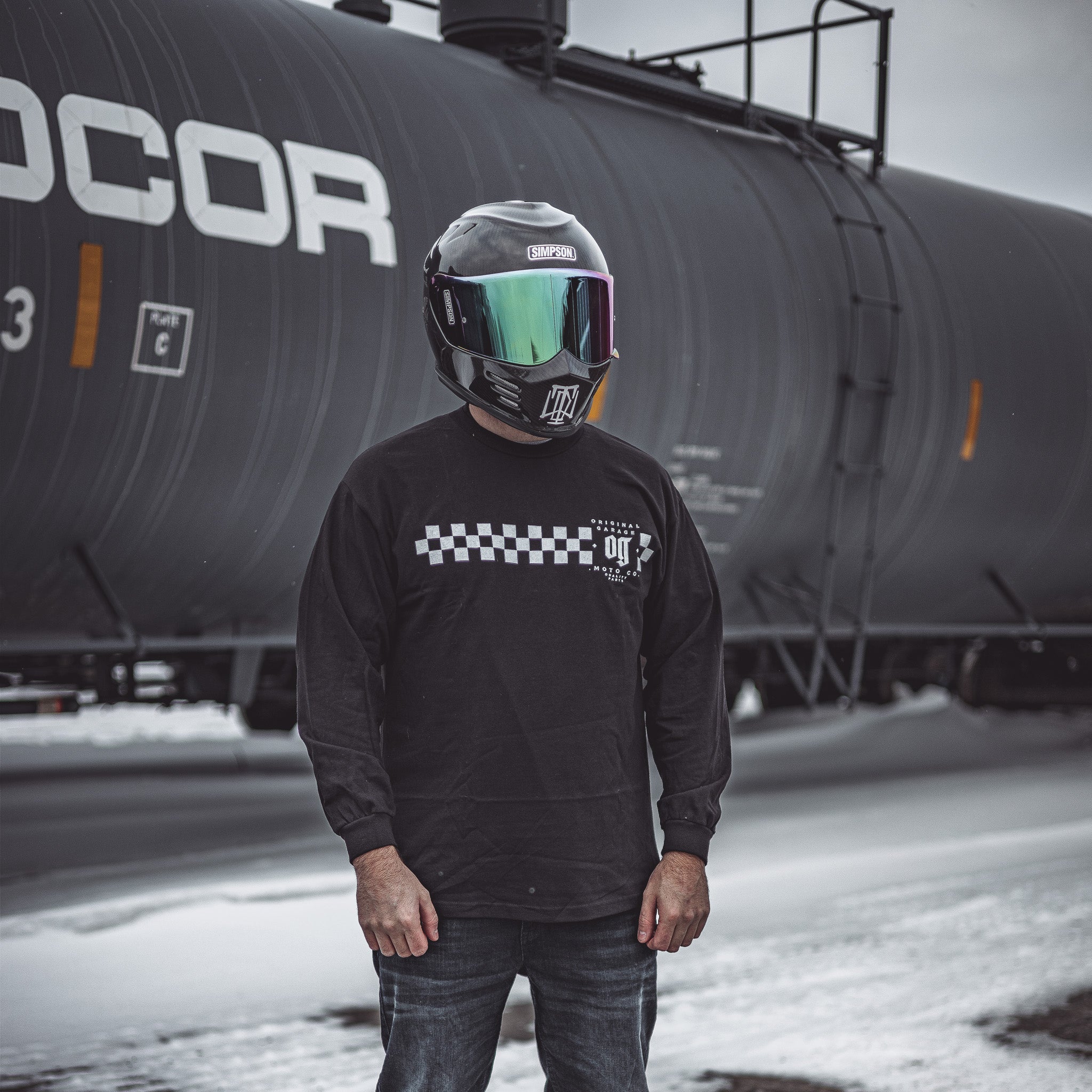 [ LMC]★RACING TEAM LONG SLV TEE MUSINSA | LMC RACING TEAM LONG SLV TEE charcoal