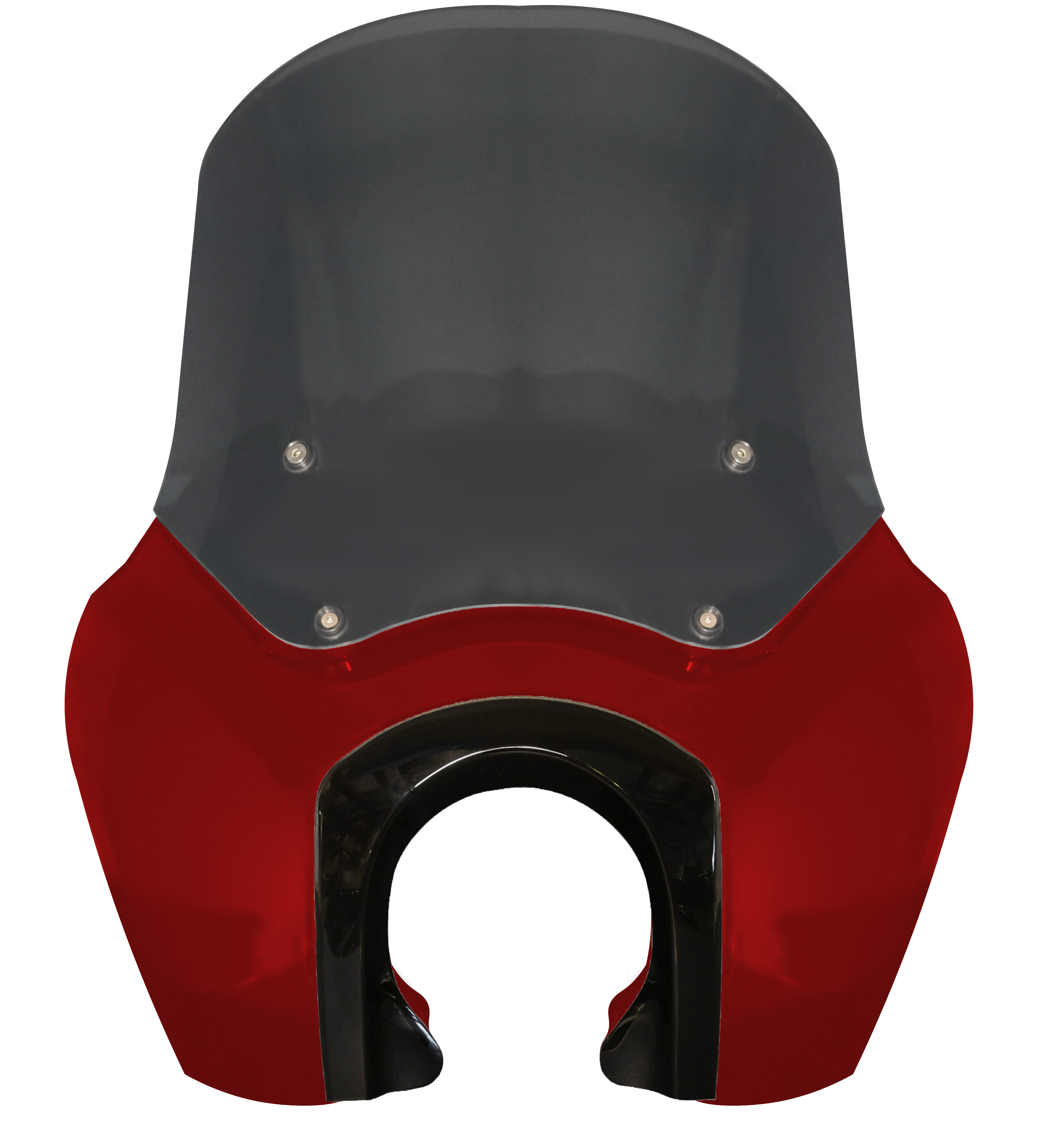 Kit de carénage complet T-Sport pour Softail Low Rider S OG - Rouge brillant