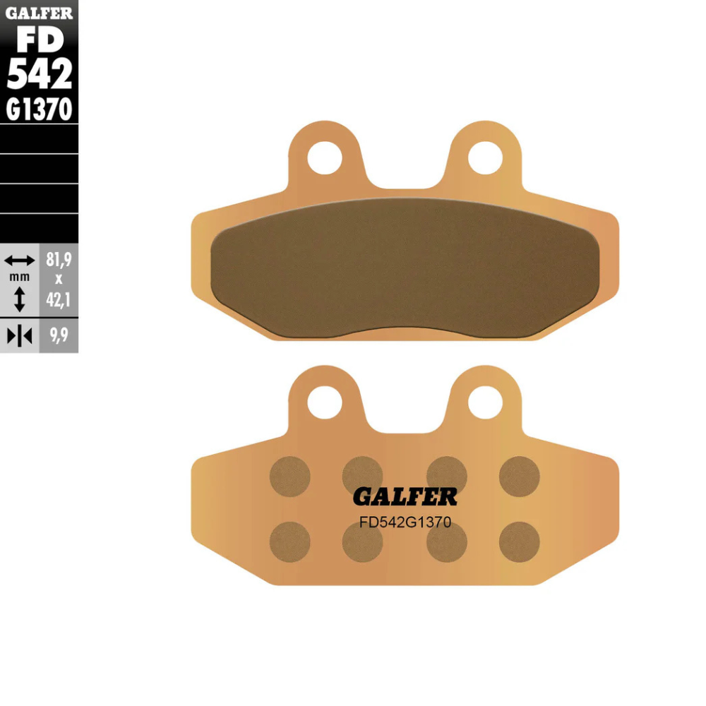 HH Sintered Compound Brake Pads For Harley-Davidson