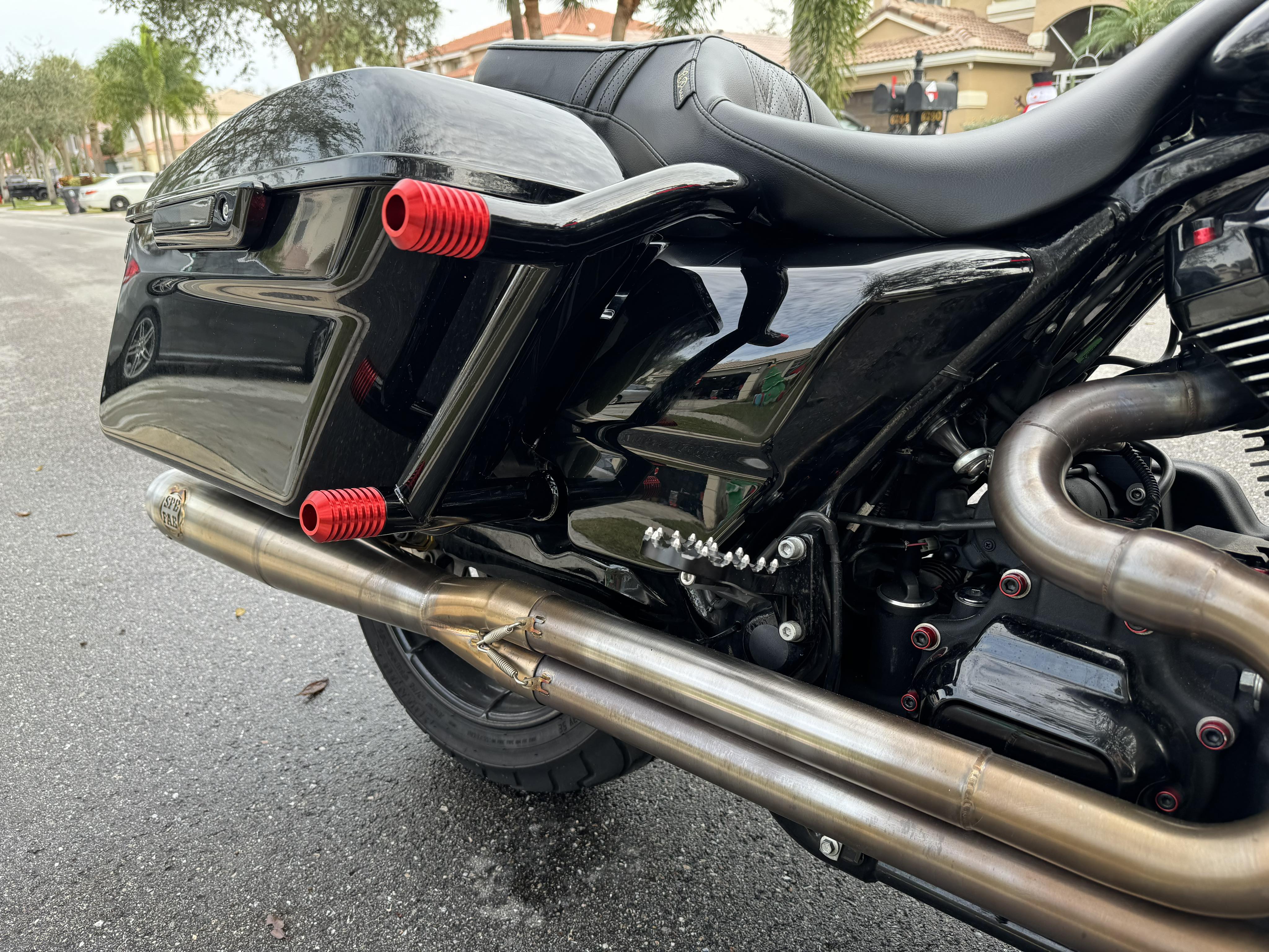Barre de protection arrière OG pour Harley-Davidson Bagger