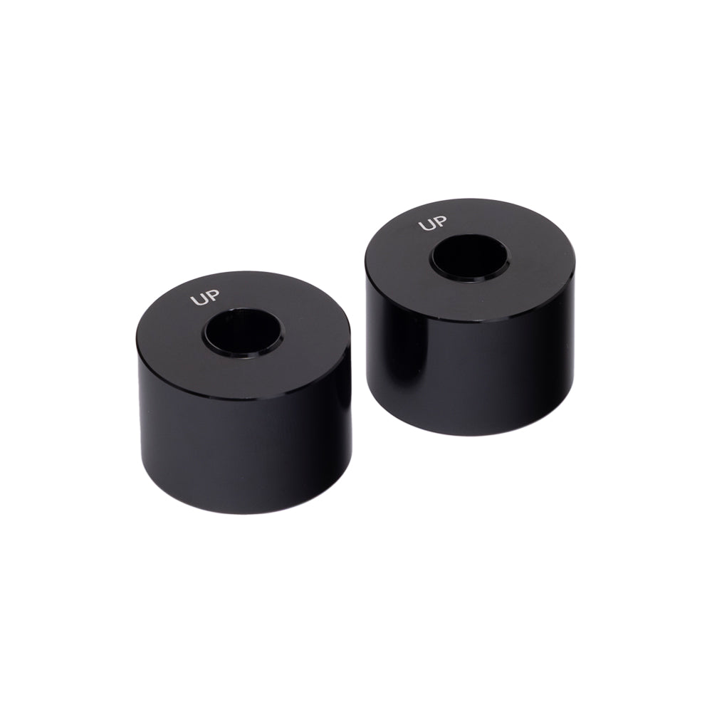 OG 1 inch Risers Extensions Black