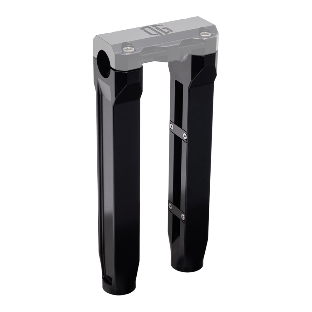 Black OG 10.5 inch Straight Riser Legs