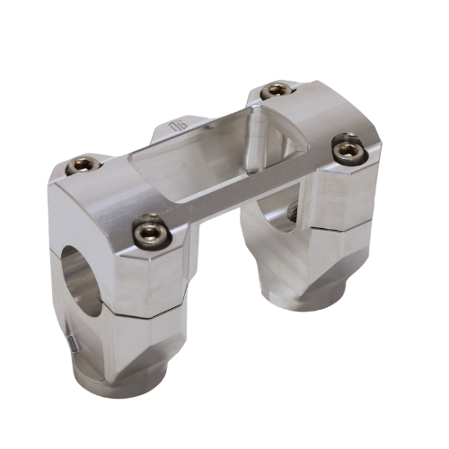 OG 2 inch Straight Risers with digictal Gauge in Aluminium for Harley Davidson, ideal for racing and street applications