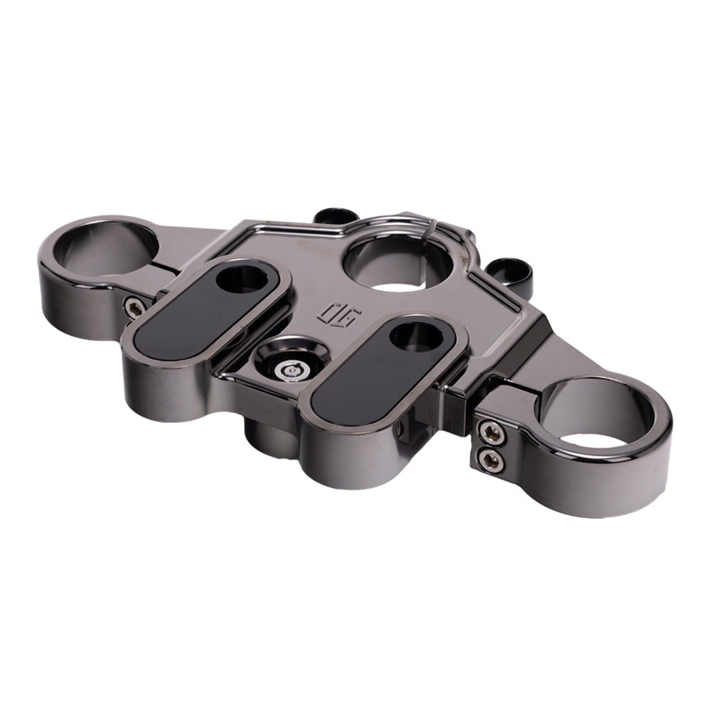 Black Chrome Harley Davidson Street Glide Road Glide Touring Top Triple Tree