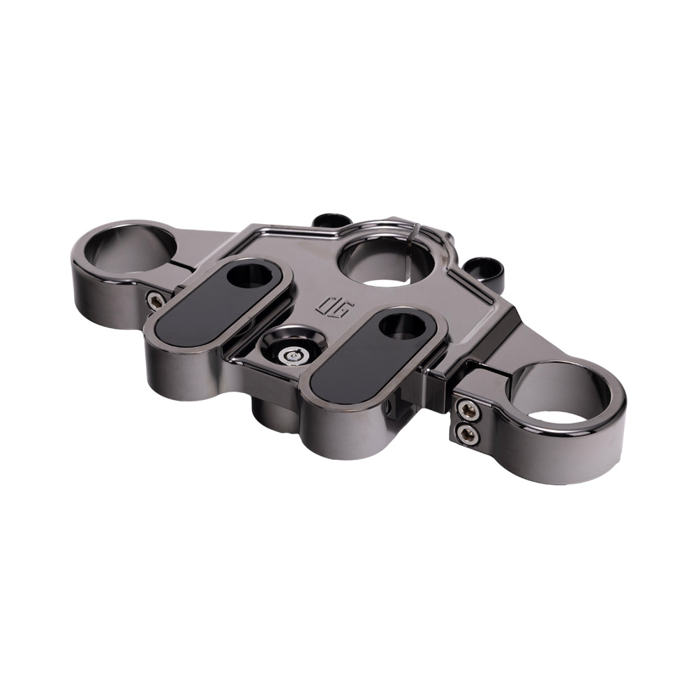 Black Chrome Harley Davidson Street Glide Road Glide Touring Top Triple Tree