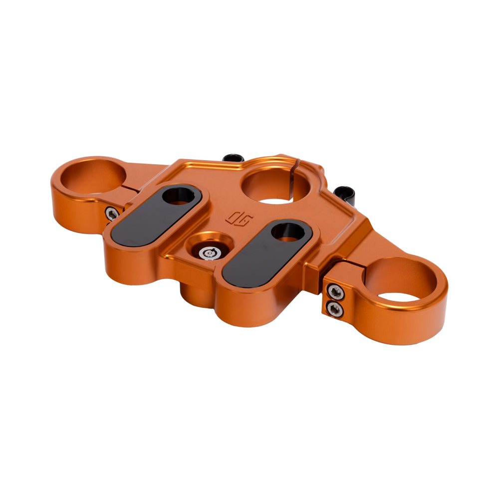 Orange Harley Davidson Street Glide Road Glide Touring Top Triple Tree