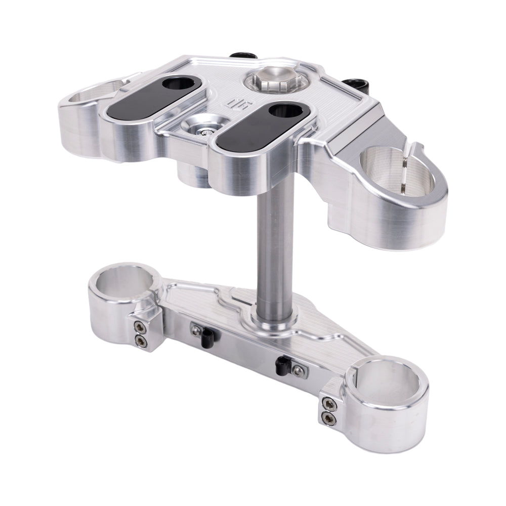 Aluminum Finish Harley Davidson 2014-Up Touring Drop 1" Triple Trees kit