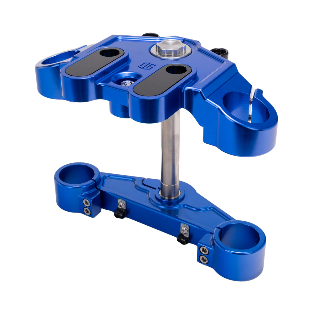 Blue Harley Davidson 2014-Up Touring Drop 1" Triple Trees kit