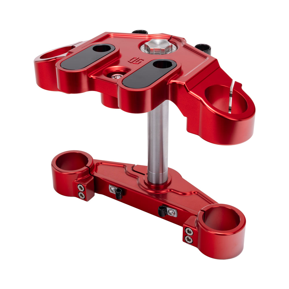 Red Harley Davidson 2014-Up Touring Drop 1" Triple Trees kit