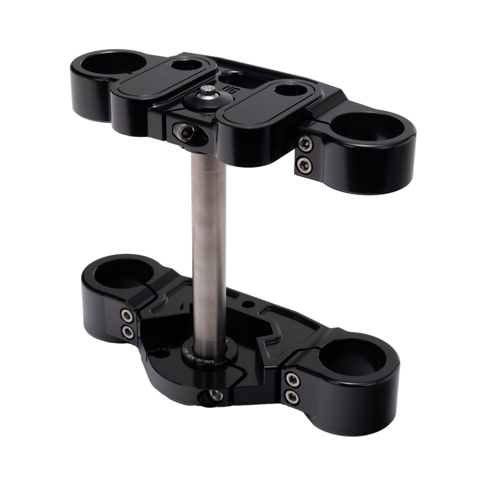 Black OG 2018-Up Softail 49mm Triple Trees kit