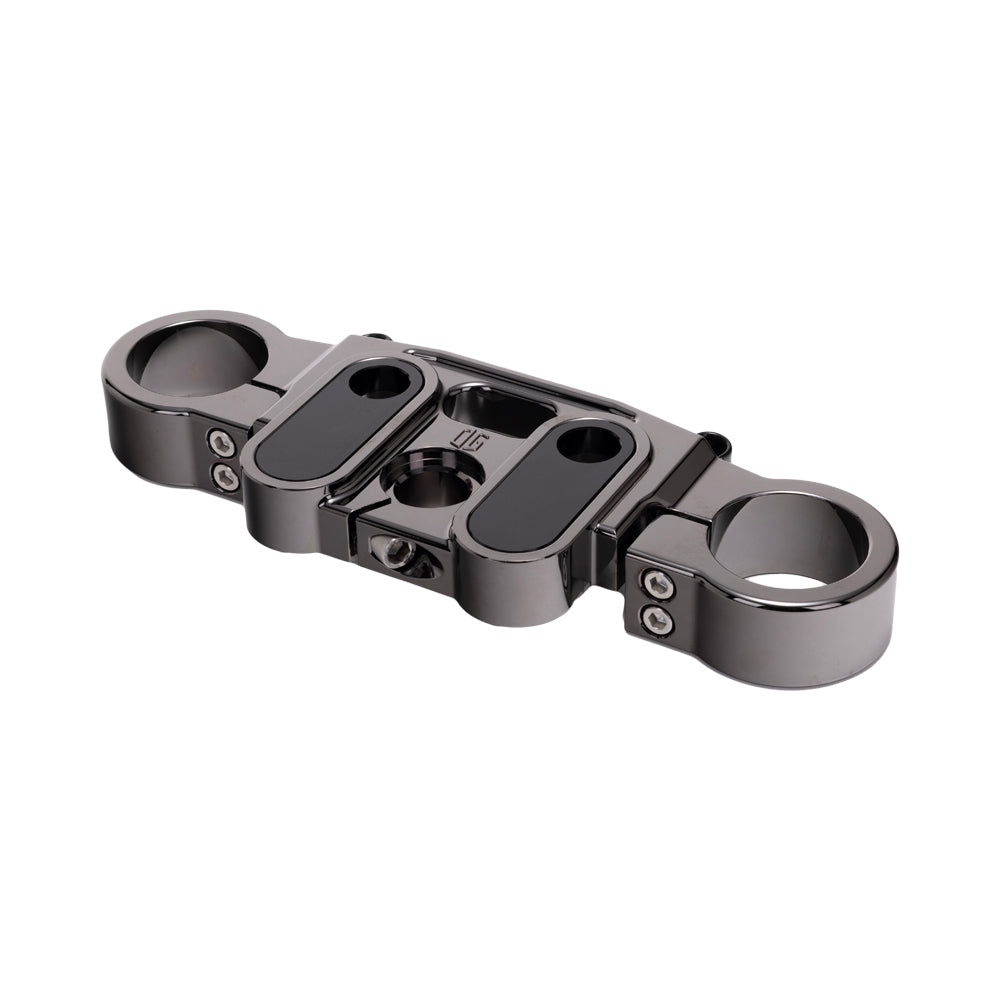 Softail Lowrider S ST Top Triple Tree Black Chrome