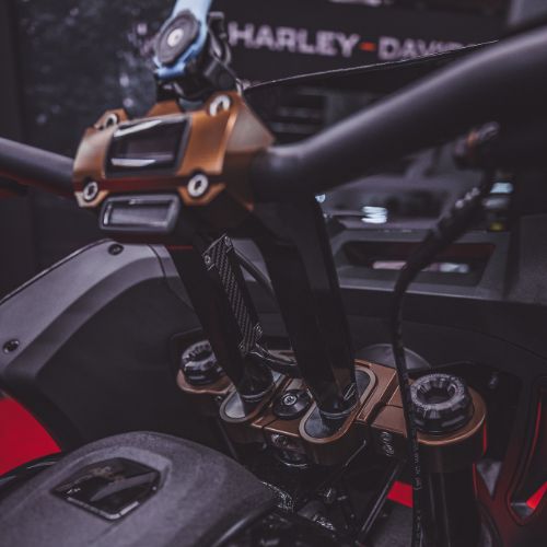 Tropical  3ED 1枚 Original Garage OG Top Triple Tree for 2020-2025 Harley Low