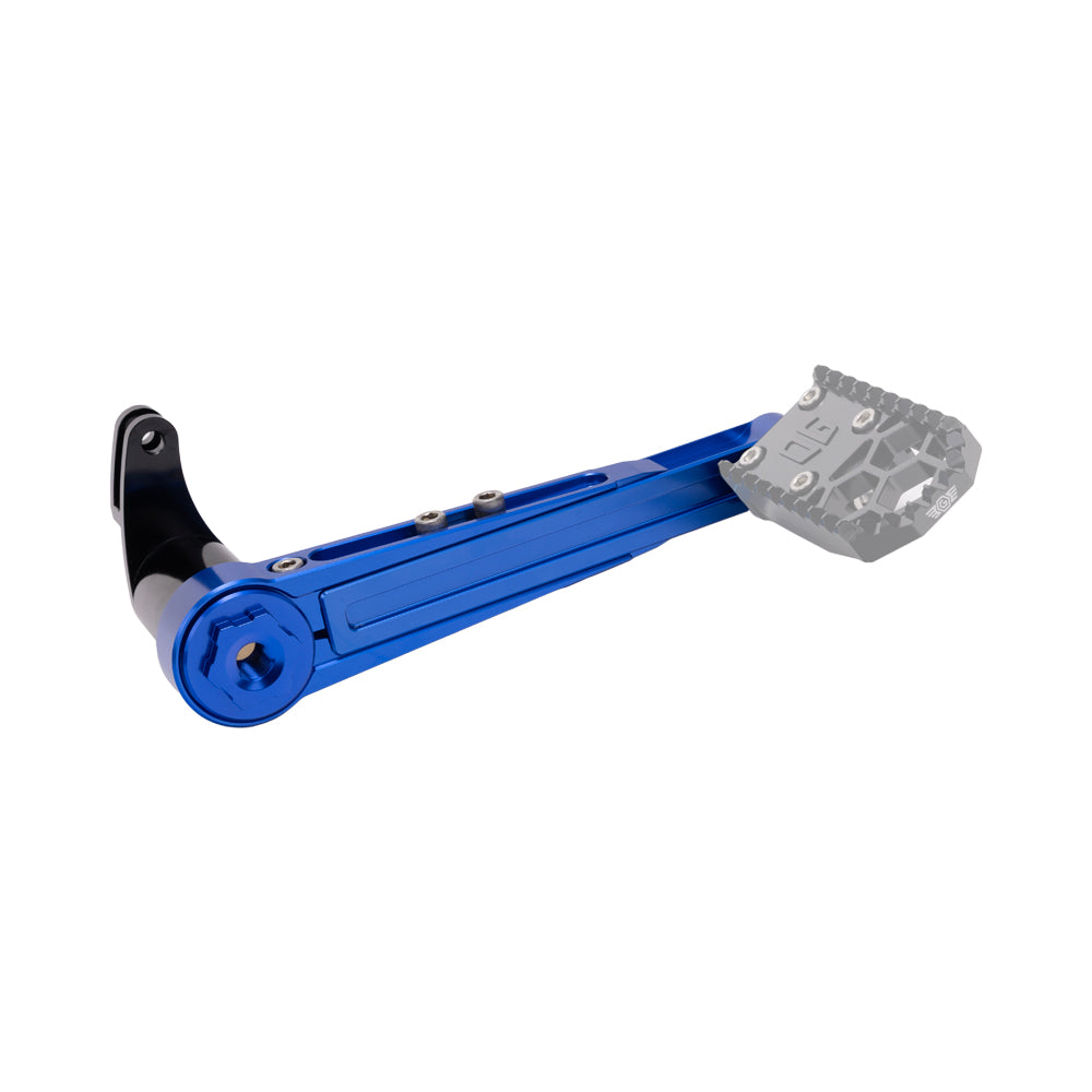 Blue Adjustable Brake Arm for Harley-Davidson Touring Models