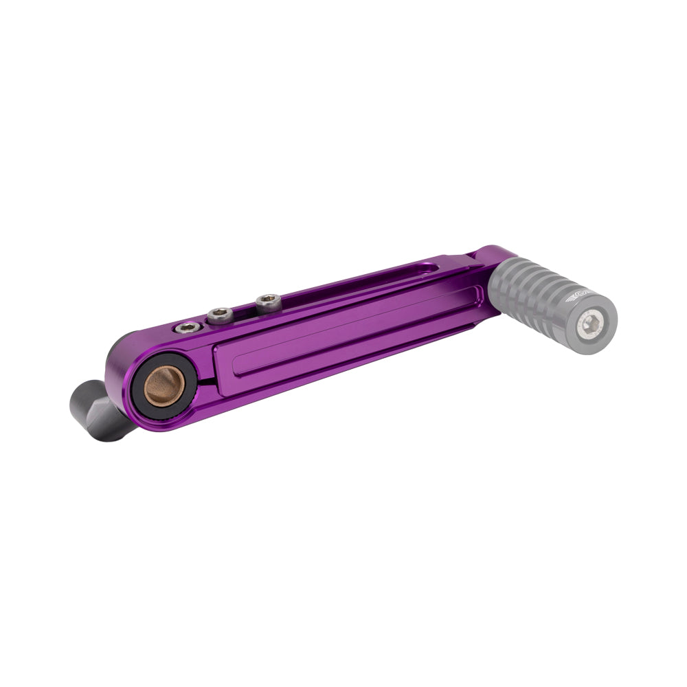 Purple Adjustable Brake Arm for Harley-Davidson M8 Softails