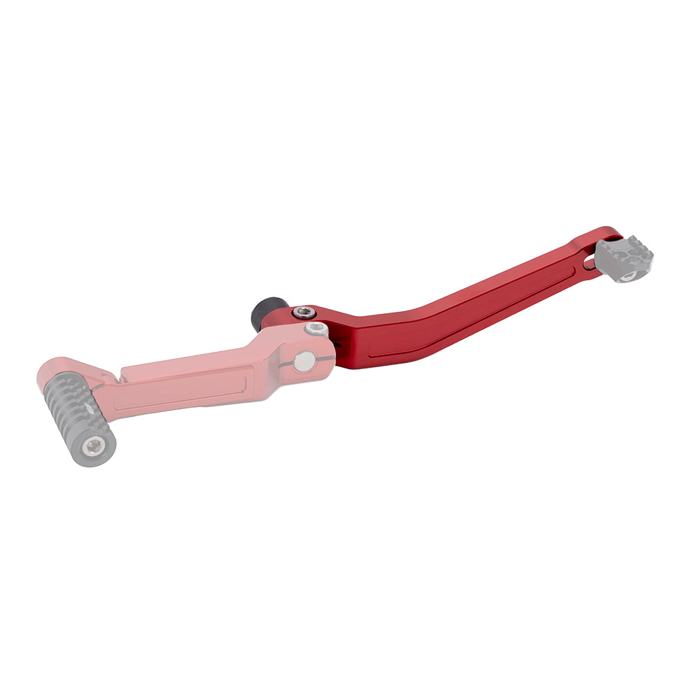 Red OG Adjustable Heel Shift Lever for Harley-Davidson Touring Models