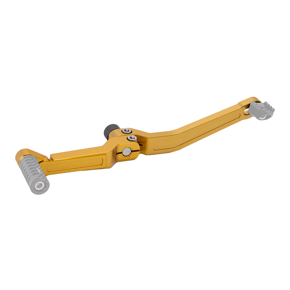 Gold OG Adjustable Shift Levers Complete kit for Harley-Davidson Touring Models