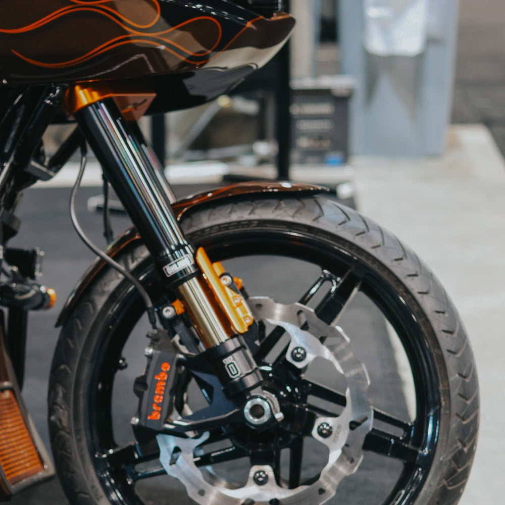 OG Bagger Shorty Carbon Fiber Fender Kit - 2024 to present models Installed on a 2024 Road Glide FLTR 