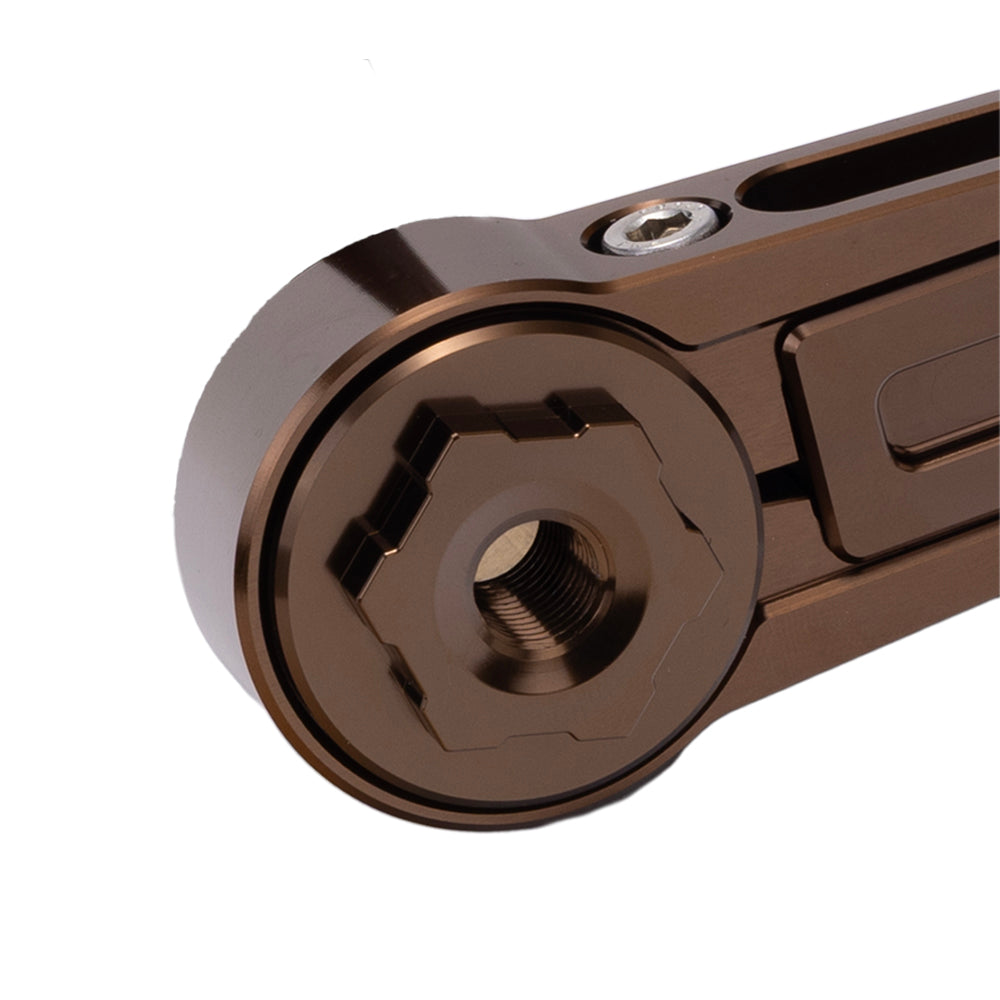 Bronze Billet Pivot Cover for OG Adjustable Brake Arm Touring Models