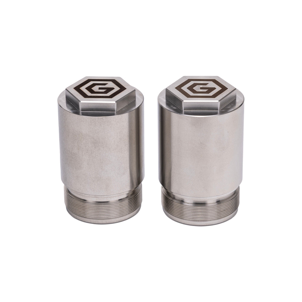 2 inch Harley Davidson 49mm Fork Tube Extensions for Touring, Dyna & Softail models