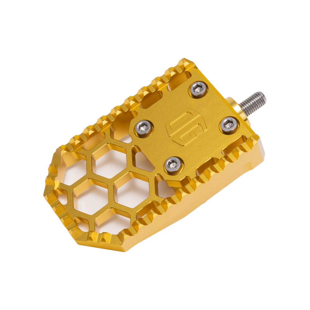 pedal kit OG Bagger HoneyComp V3 Brake Pedal Gripper Kit Gold
