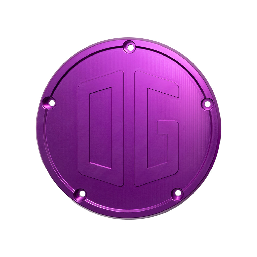 OG Purple M8 Bagger Derby Cover