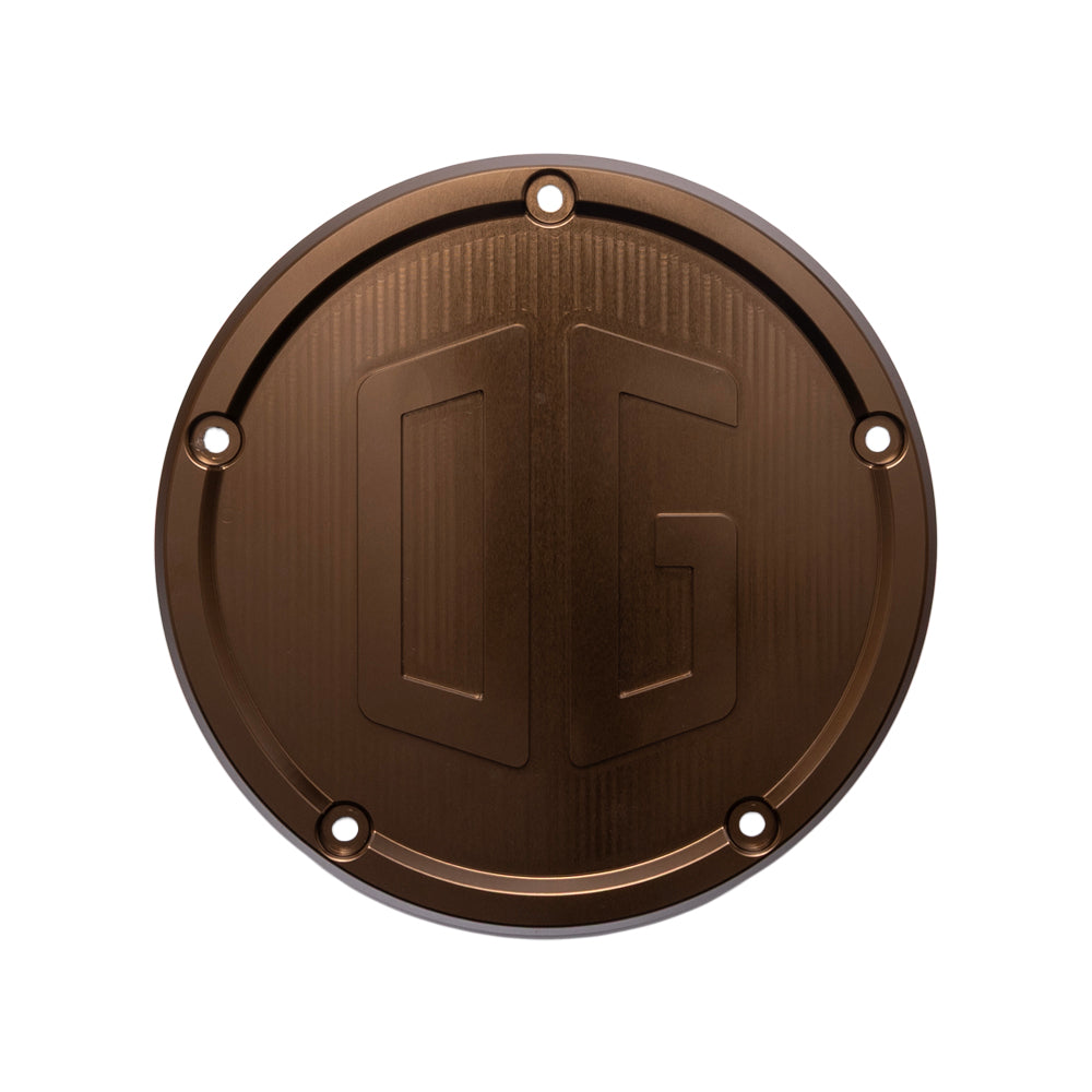 OG Bronze M8 Softail Derby Cover