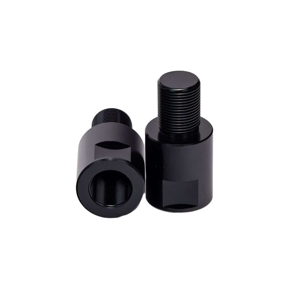 Black Harley Davidson Ohlins Rear shocks 1″ Extensions