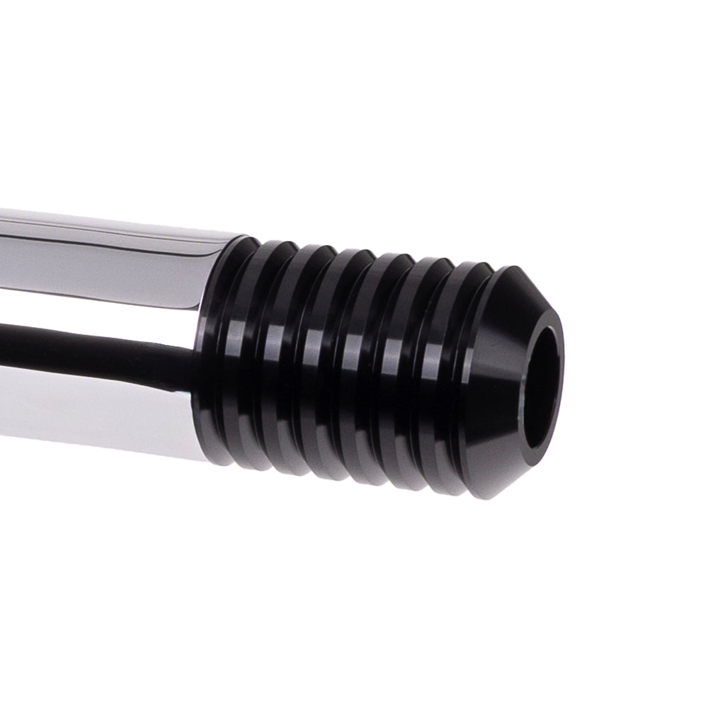 OG Replacement Billet Crash Bar Sliders Black On Chrome