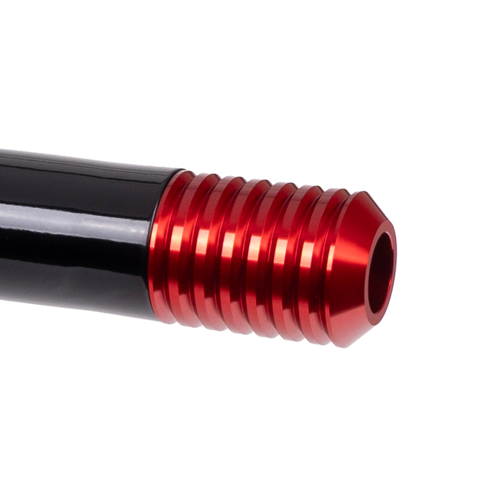 OG Replacement Billet Crash Bar Sliders Red On Black