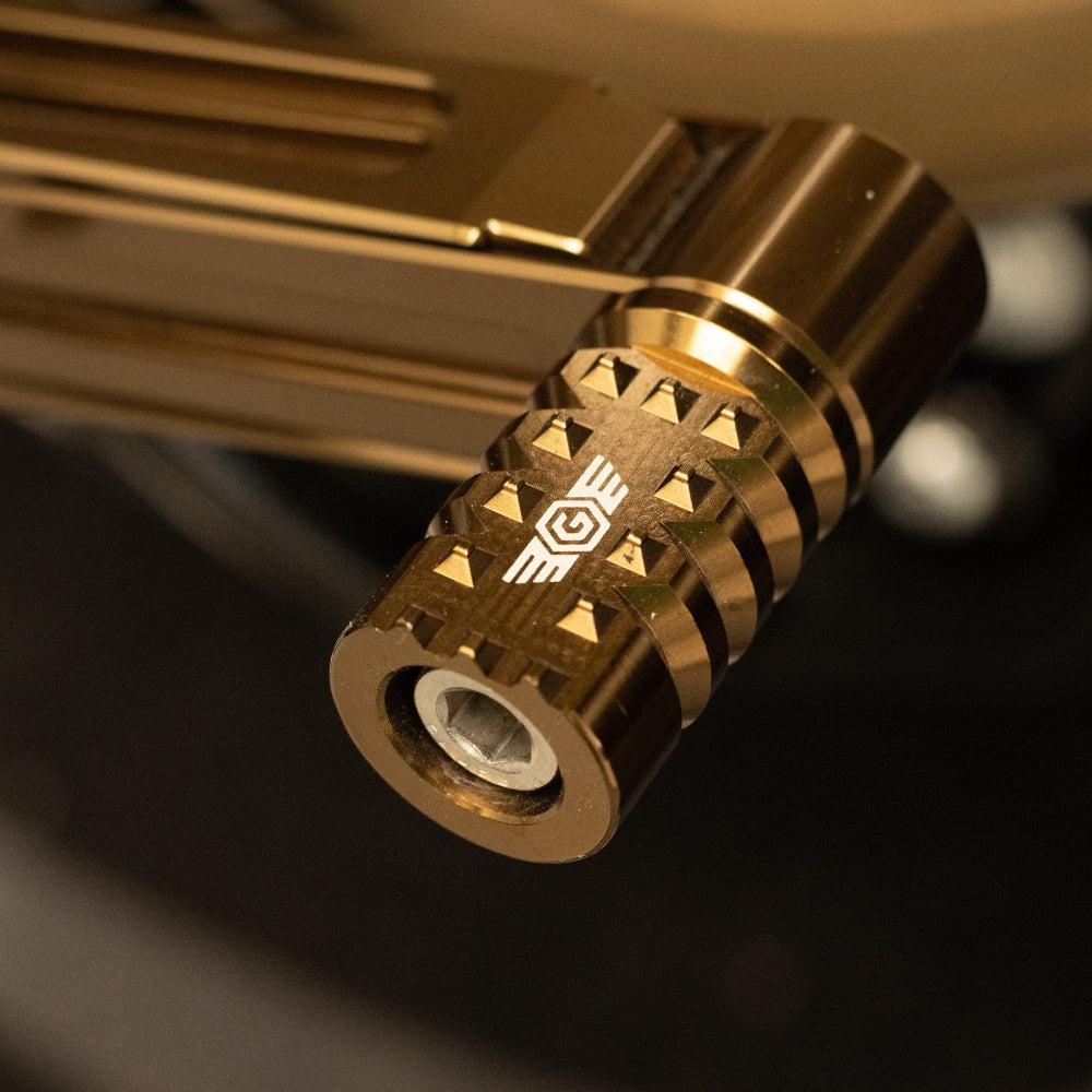 OG Shorty Gripper Shifter Peg installed on a 2023 Softail Low Rider ST FXLRST