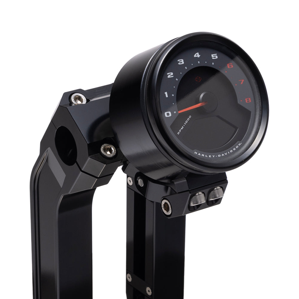 OG Black Single Billet Gauge Pod Front Mount