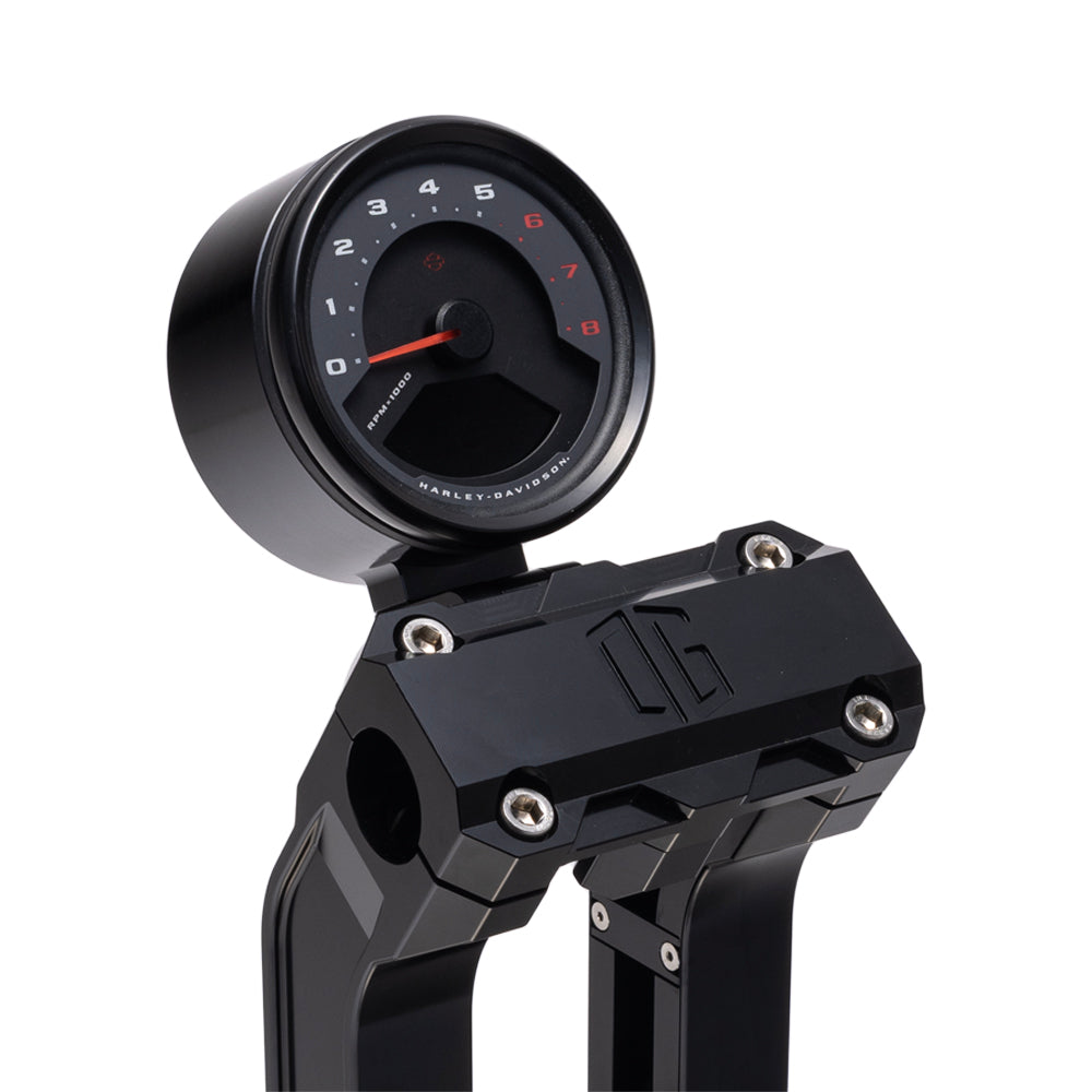 OG Black Single Billet Gauge Pod Rear Mount