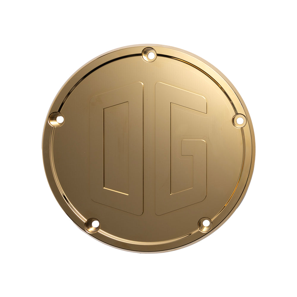 OG Gold Plating Twin Cam Derby Cover