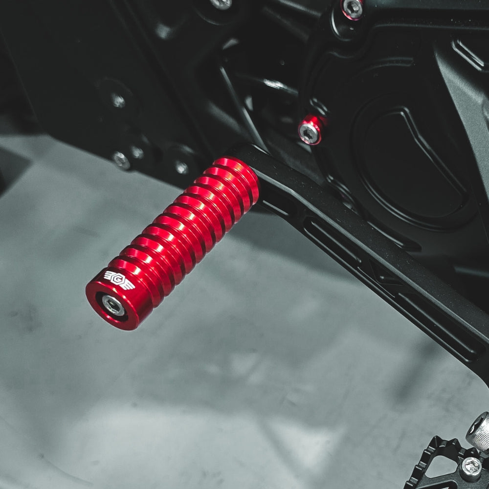 OG x Forever Rad 3'' Indian Shifter Peg installed on a 2026 Indian Challenger