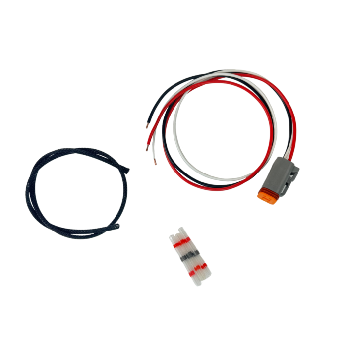 Black DOT Shark Demon 2 Universal LED Headlight Harness