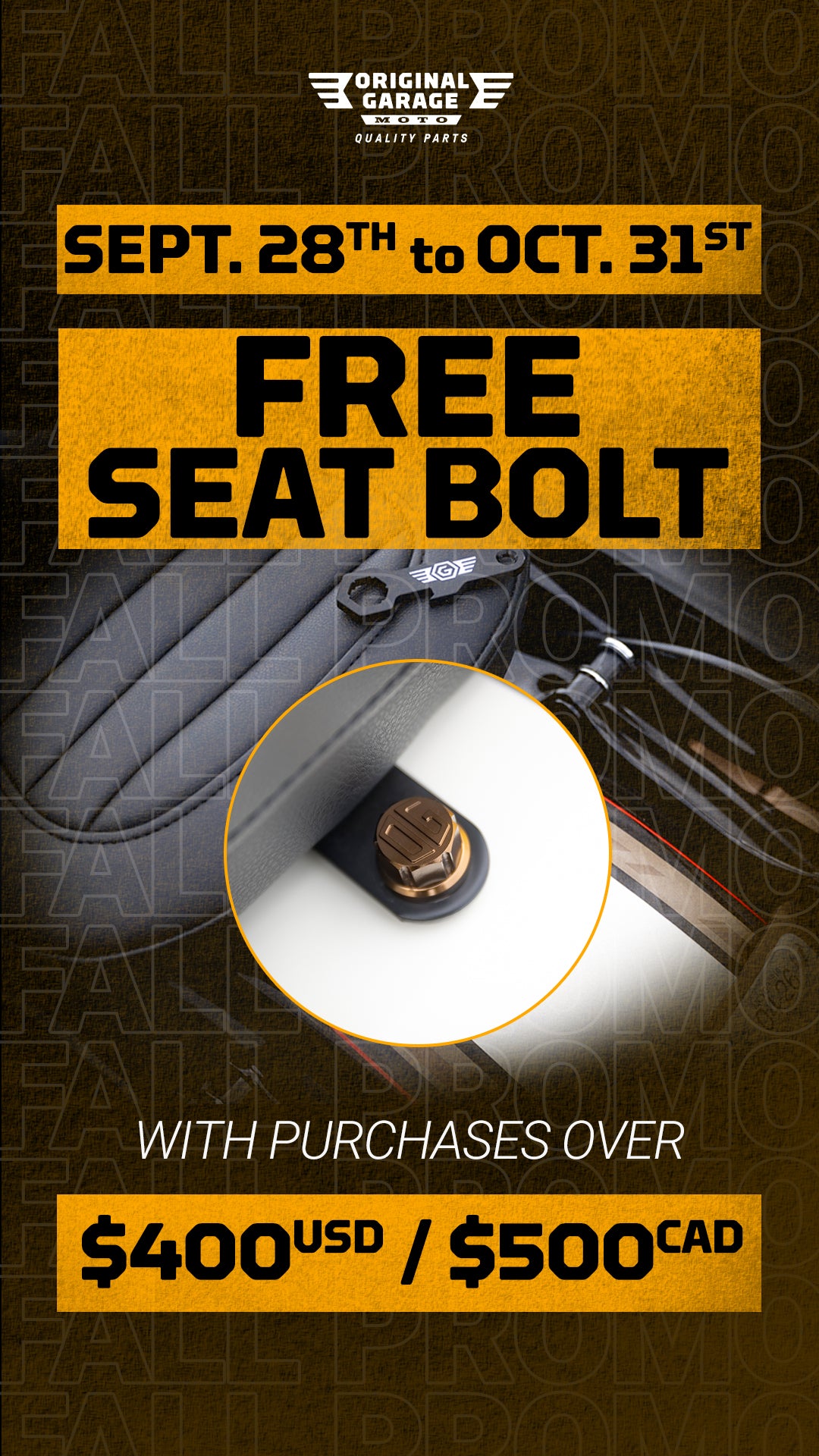 Original Garage Moto | Quality parts for Harley-Davidson