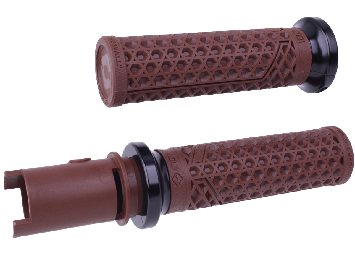 Vans V-Twin Lock-On Grips For 2024-Up-Touring & 2025-Up M8 Softails Brown/Black