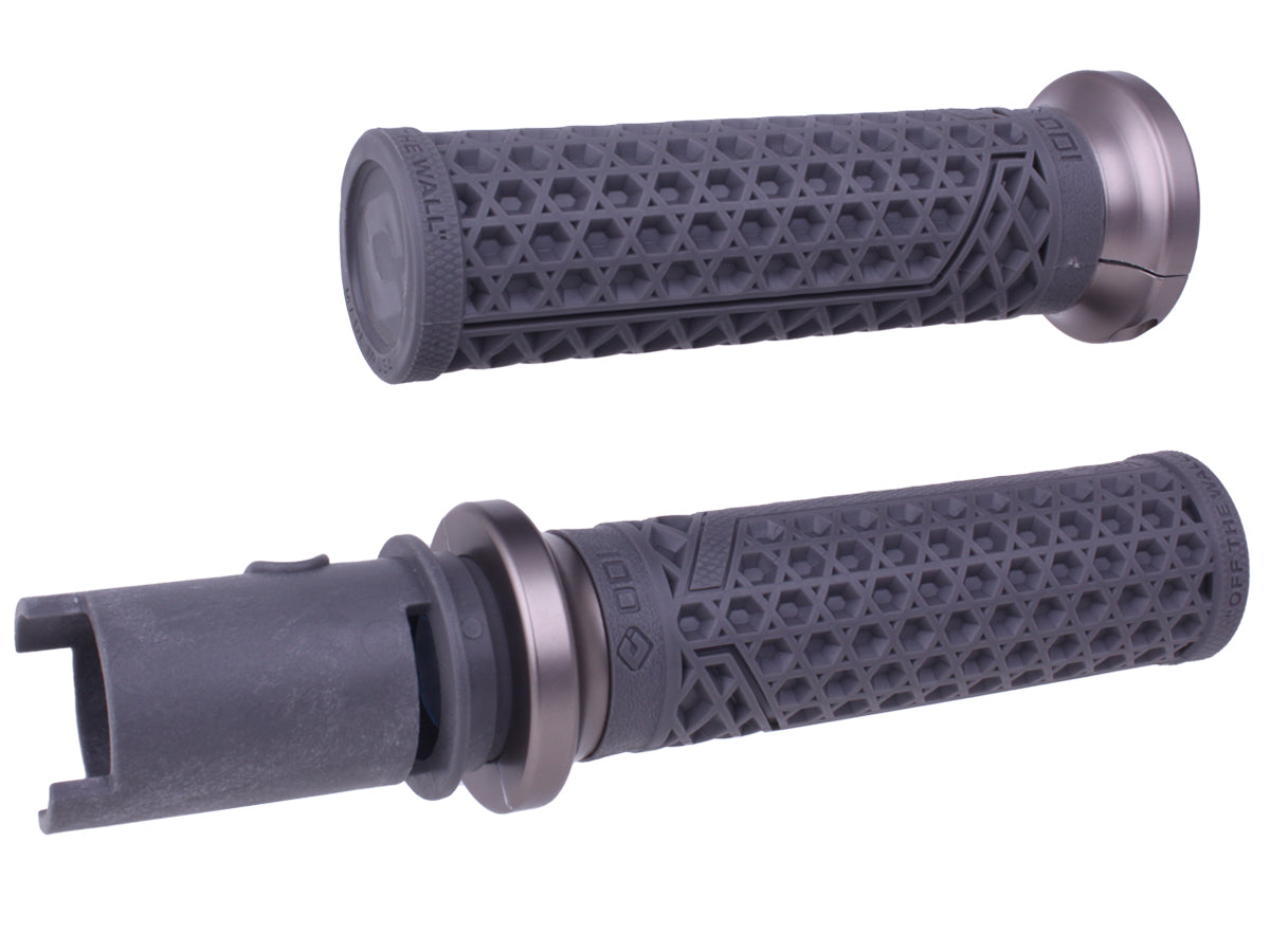 Vans V-Twin Lock-On Grips For 2024-Up-Touring & 2025-Up M8 Softails Graphite/Gun Metal