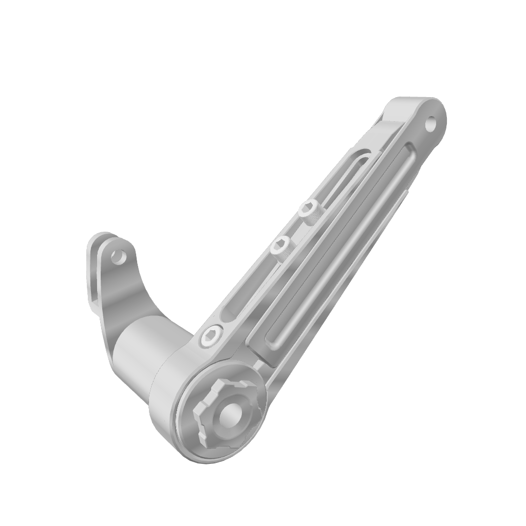 3D View Original Garage Moto Adjustable Brake Arm for Harley-Davidson Touring Models