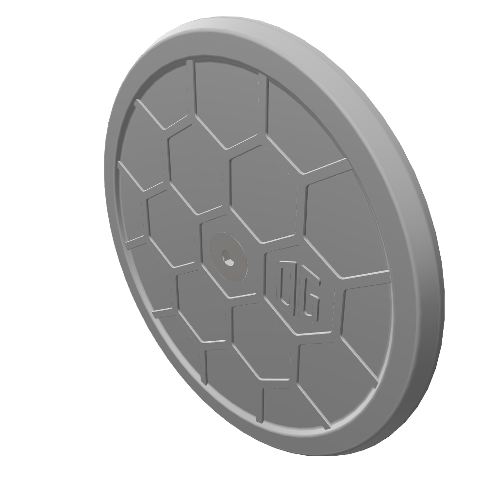 OG Round Air Cleaner Cover - HoneyComp