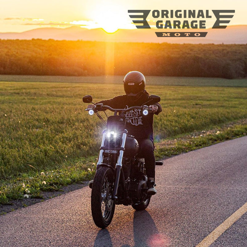 5.75'' OG Projector LED Headlight for Harley-Davidson - Original Garage Moto