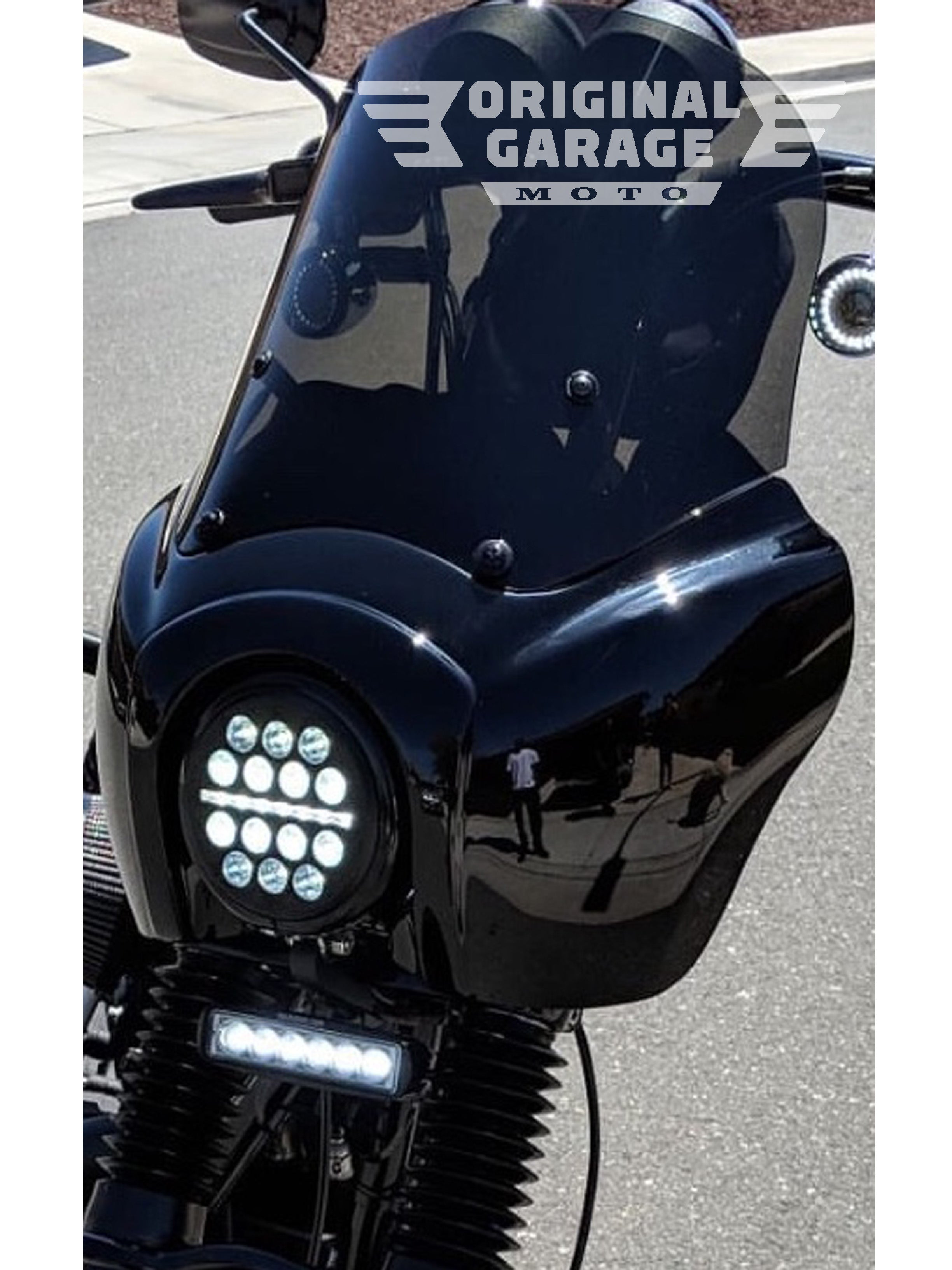 5.75" OG  X-series  LED Headlight for Harley-Davidson - Original Garage Moto