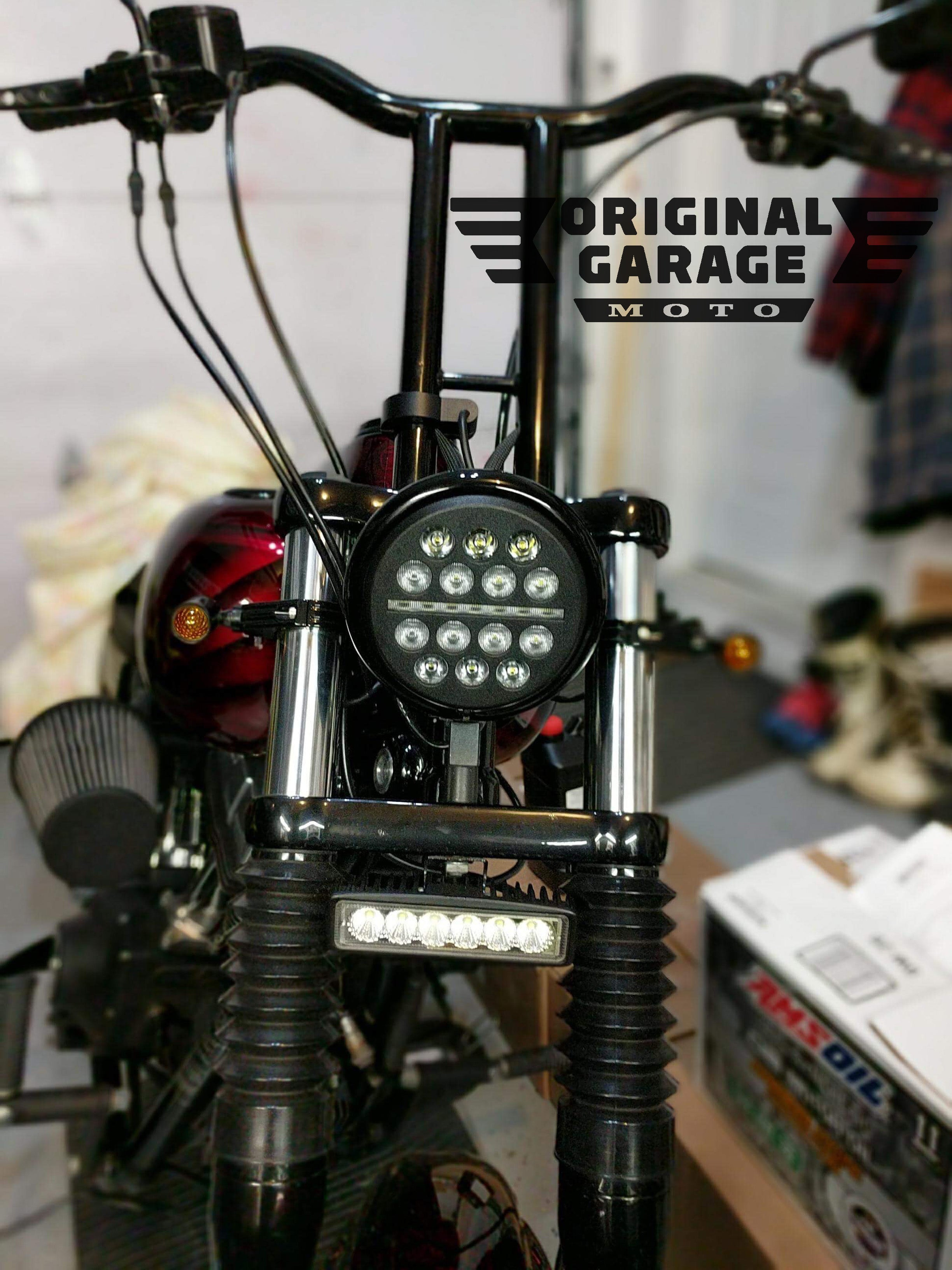 5.75" OG  X-series  LED Headlight for Harley-Davidson - Original Garage Moto