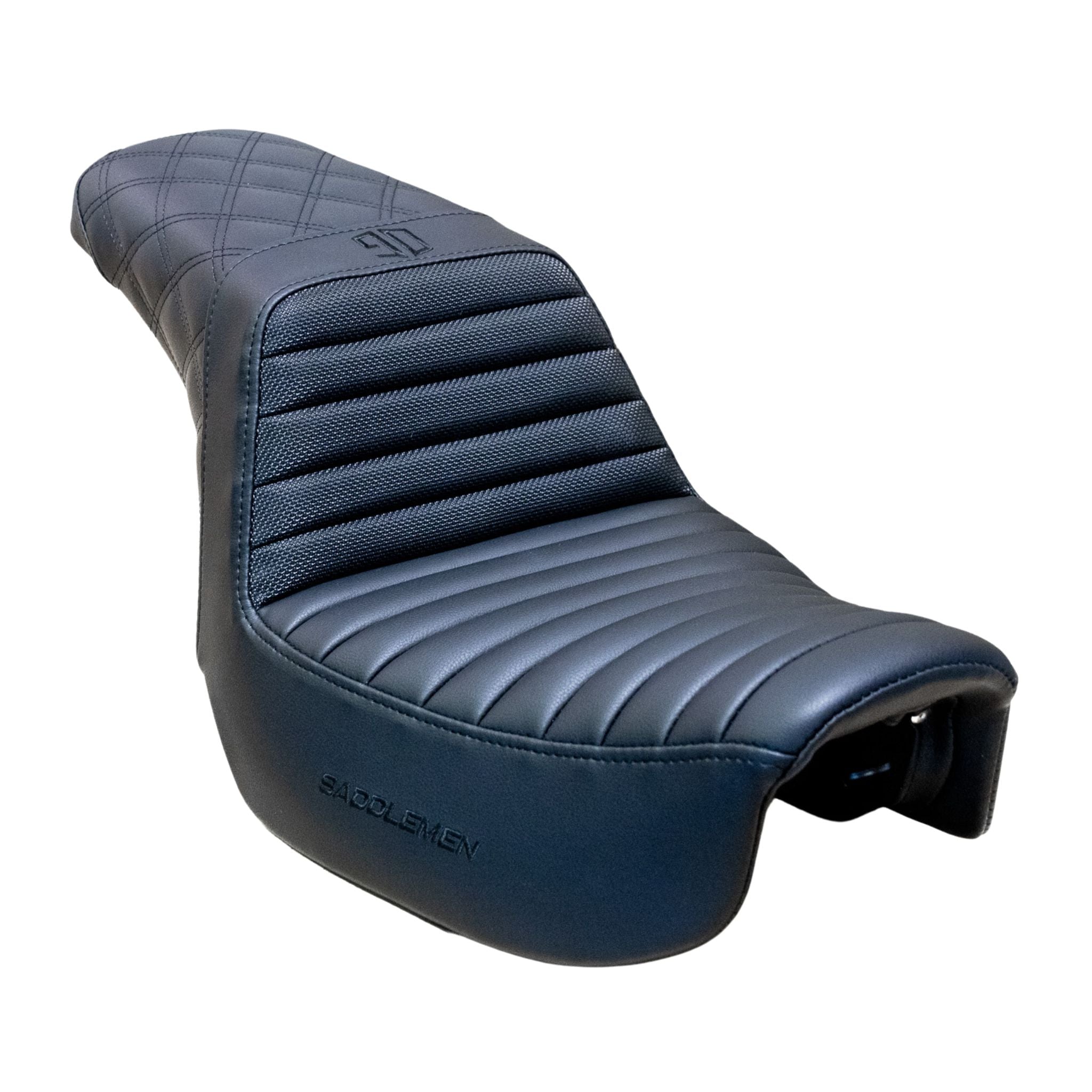 OG  X  Saddlemen Custom Step Up Seat for FXR, Dyna, Sportster & 18+ Softails