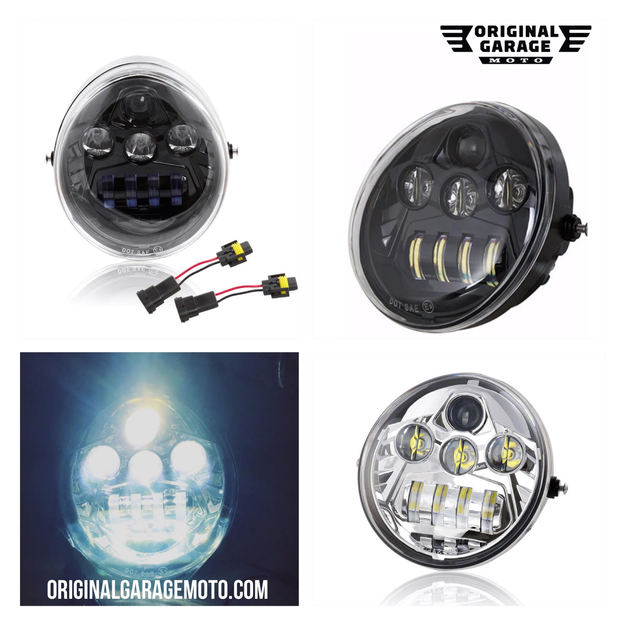 Harley-Davidson V-Rod VRSC LED Headlight