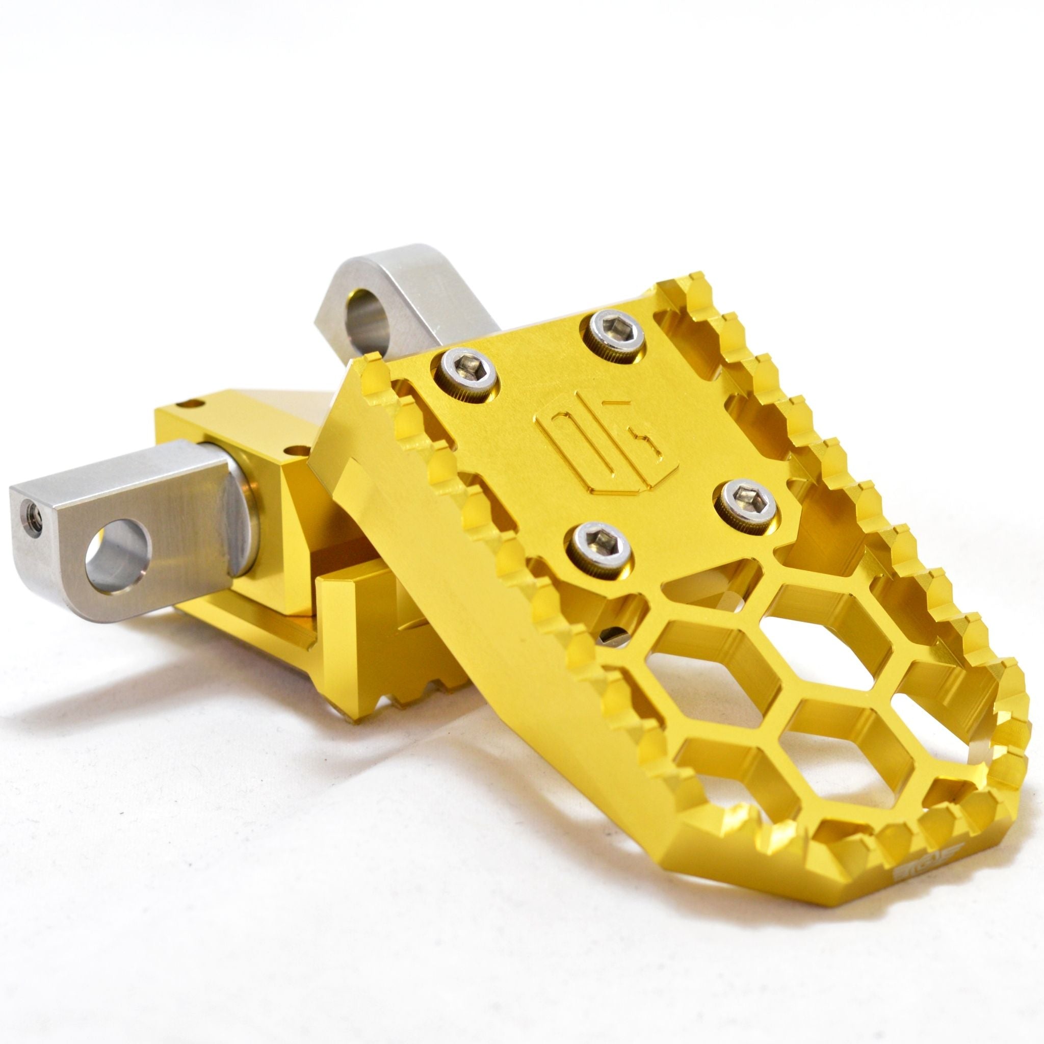 Gold bike clearance pegs