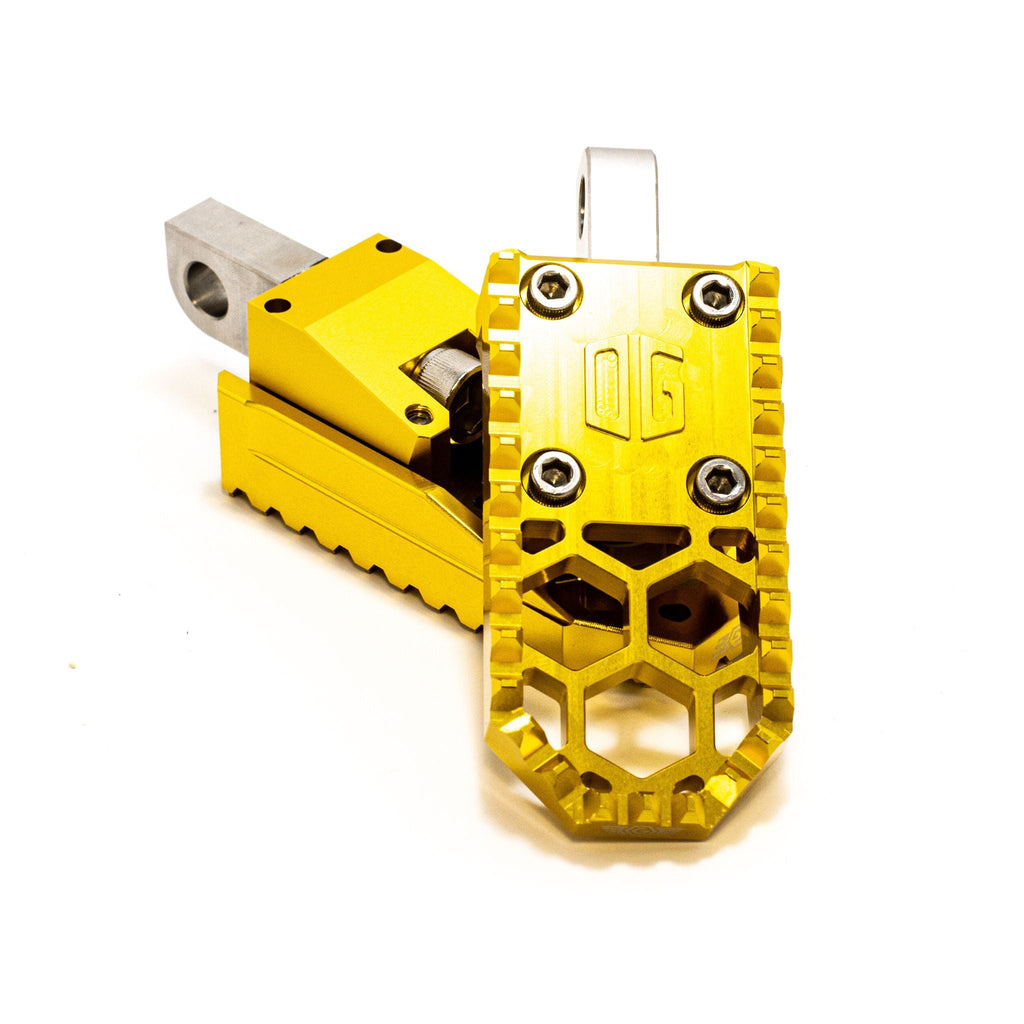 Footpeg Inventor OG HoneyComp V3 Mini Foot Pegs for Indians