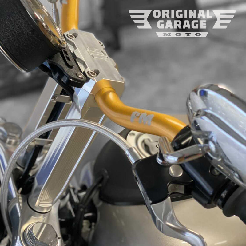 OG 8.5 Straight Risers - Aluminum - Original Garage Moto