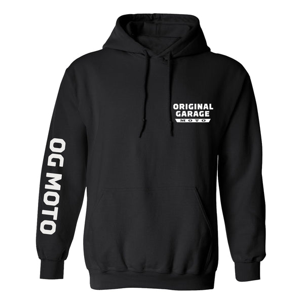Sweat a capuche OG MOTO Noir