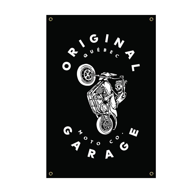 OG Wheelie Banner - Original Garage Moto